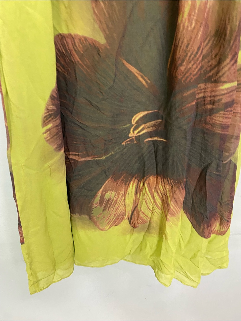Anthropologie Summer Away Brava Maxi‎ Dress Green Floral Maxi Sundress XS - Picture 8 of 10